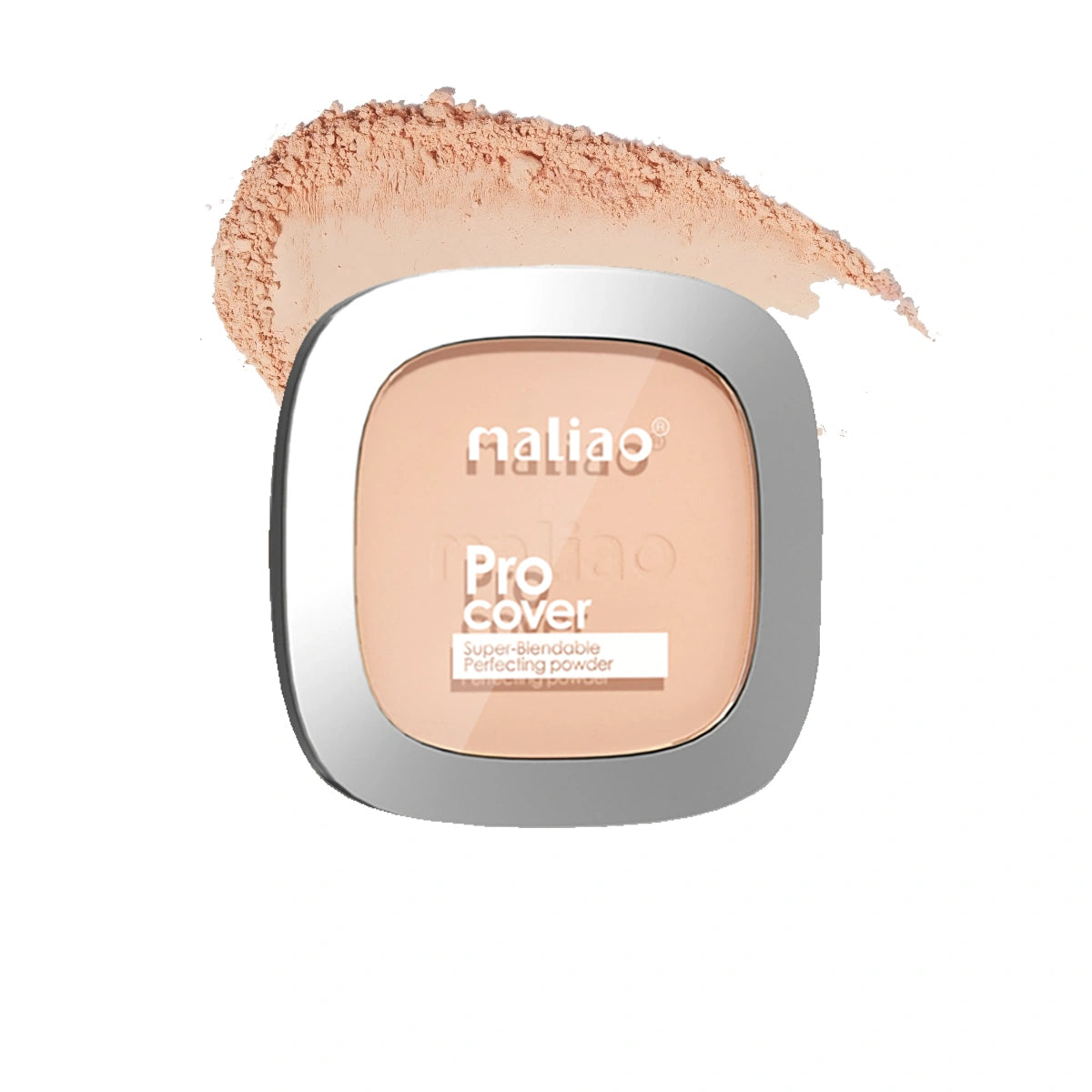 Maliao Pro Cover Super-Blendable Perfecting Compact Powder - Seamless Perfection for Every Skin Tone